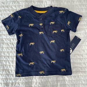 NWT little rebels tiger tee shirt 3T new